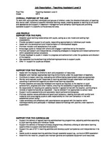 teaching assistant level 3 assignment 2